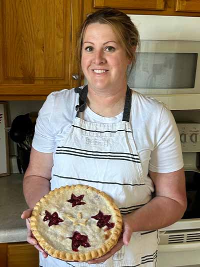 2024 Patriotic Pie War Baker: Kristin Allen | Downtown Marceline Foundation